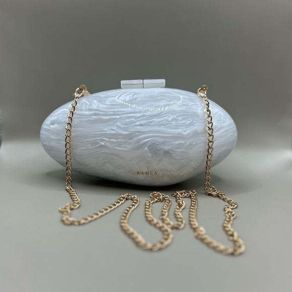 NWT MSRP $290.00 RAMLA Official Casablanca Bag-Ivory/White - Picture 7 of 7